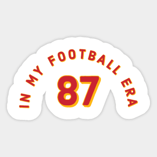 In my football era 87 Sticker